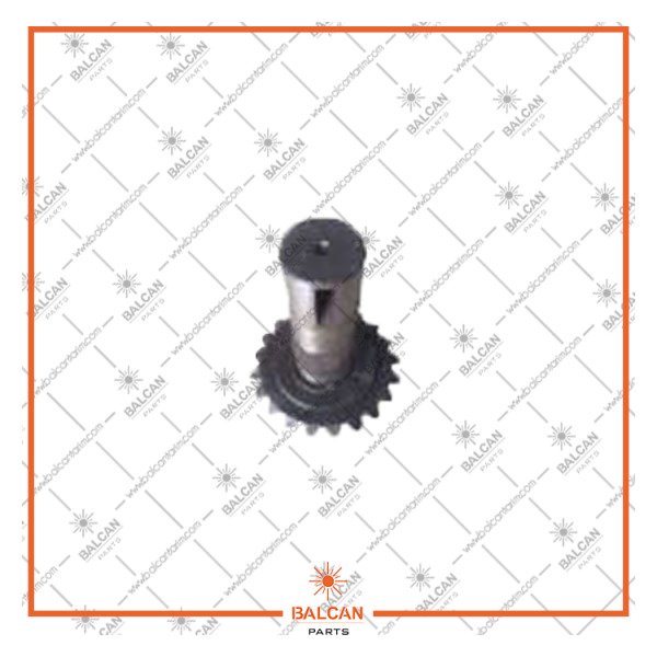 BL 222 - YABA ŞANZUMAN SAPLI KONİK DİŞLİ 5100 (KAMALI)