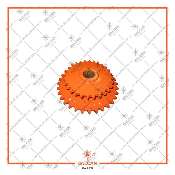 BL 751 - 5690 YABA ZİNCİR GERGİ DİŞLİSİ (ÇİFT DİŞLİ) (KAMALI)