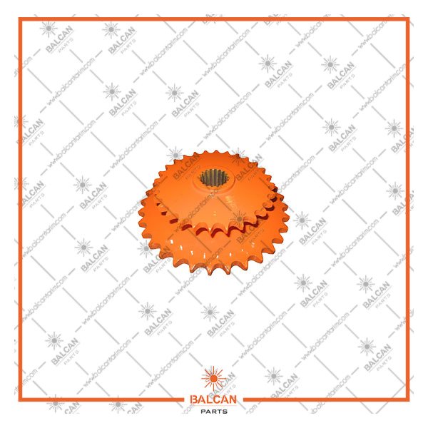 BL 750 - 5690 YABA ZİNCİR GERGİ DİŞLİSİ (ÇİFT DİŞLİ) (FREZELİ)