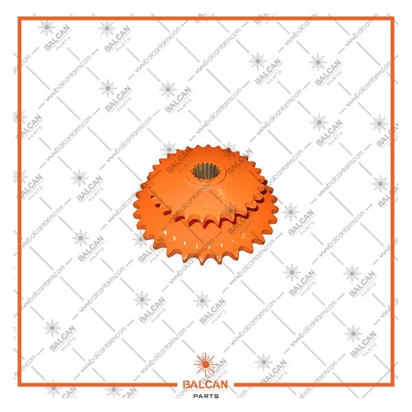 BL 750 - 5690 YABA ZİNCİR GERGİ DİŞLİSİ (ÇİFT DİŞLİ) (FREZELİ)