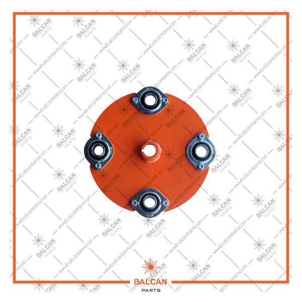 BL 002/1 - PİKAP ROZETİ (ÇELİK GÖBEKLİ) (KOMPLE) (4'LÜ) (BİLYALI)