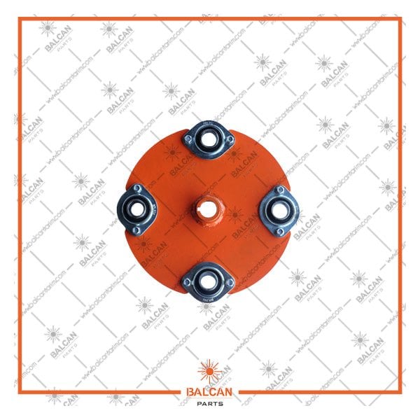 BL 002/1 - PİKAP ROZETİ (ÇELİK GÖBEKLİ) (KOMPLE) (4'LÜ) (BİLYALI)