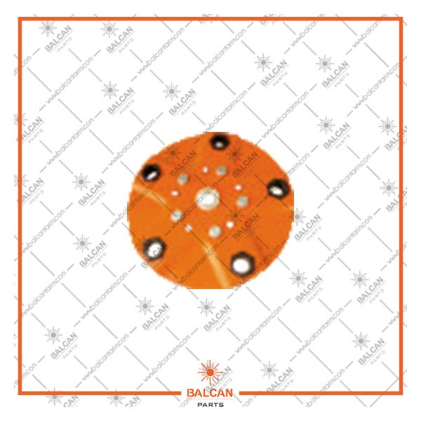 BL 681 - 5690 PİKAP ROZETİ (5 DELİKLİ) (FİBER GÖBEKLİ)