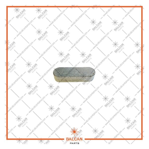 BL 473/1 - HAŞBAY AYNA - MAHRUTİ MİL KAMASI (12 x 8 x 39)